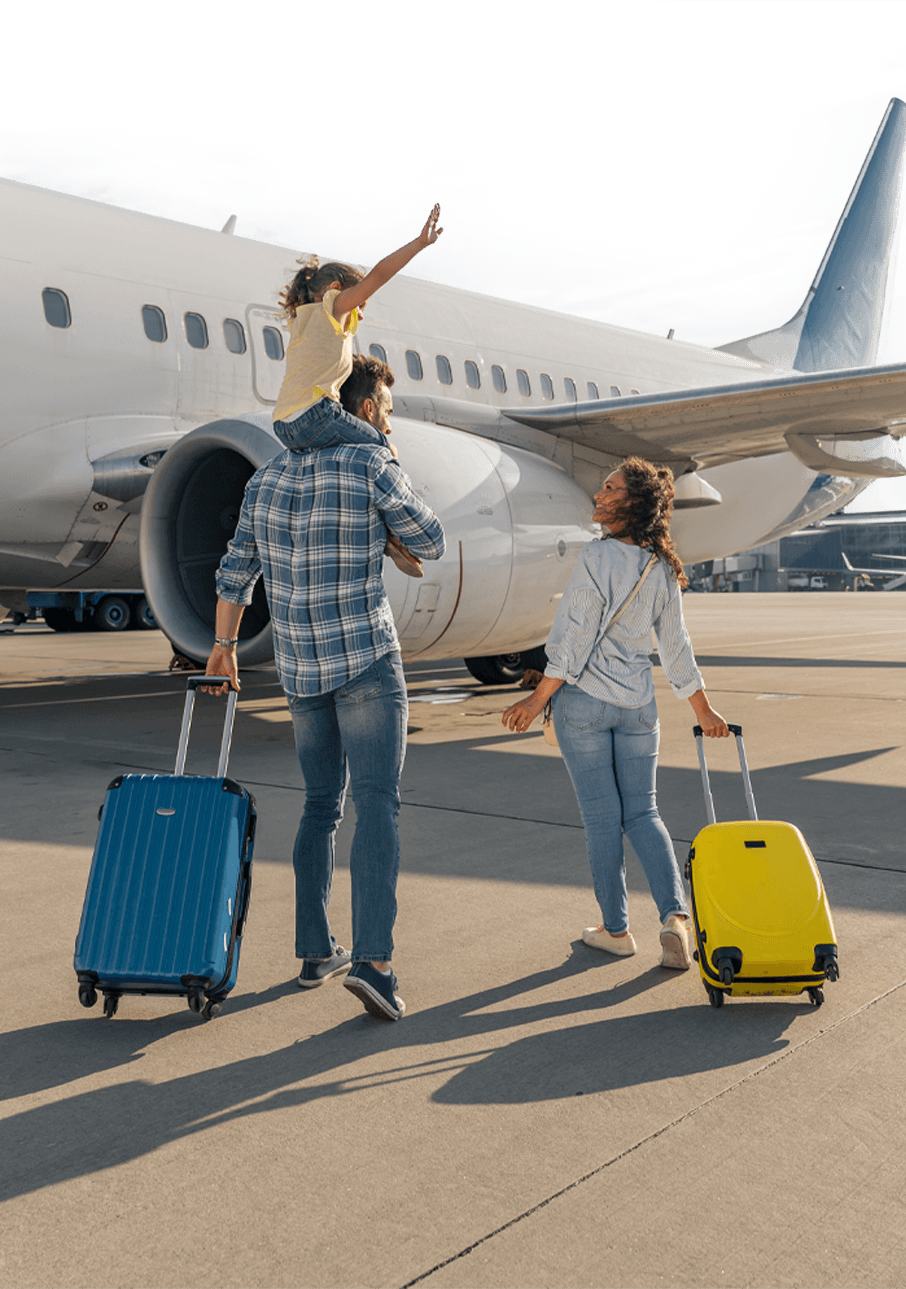 People with plane